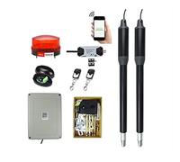 Motor Puerta Corredera, Abridor de puerta oscilante de doble brazo fuerte automático eléctrico de hasta 660 libras KIT de puerta de entrada de hardware for entrada
