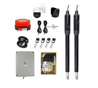 Motor Puerta Corredera, Abridor de puerta oscilante de doble brazo fuerte automático eléctrico de hasta 660 libras KIT de puerta de entrada de hardware for entrada