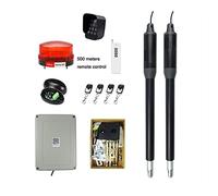 Motor Puerta Corredera, Abridor de puerta oscilante de doble brazo fuerte automático eléctrico de hasta 660 libras KIT de puerta de entrada de hardware for entrada