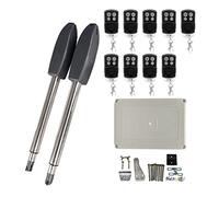 Motor Puerta Corredera, Kit de abridor de puerta oscilante eléctrico automático de 400KG, actuador de Motor de operador de puerta oscilante, Control remoto múltiple opcional for entrada