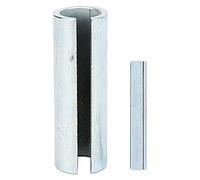 Motor Pulley Crank Shaft Sleeve Adapter | 3 / 4in to 1in Step Key Conversion | Robust Steel Adapter for Motors/Pulleys/Gear Boxes | Direct OEM Replacement