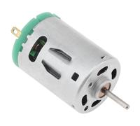 Motor R380 de 6-24V CC, Micromotor de alta velocidad de 24000RPM, Motor de acero inoxidable de Metal for juguetes DIY, secador de pelo, Mini ventilador, herramientas, aparato