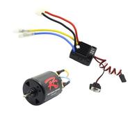 Motor RC 540 Cepillado Kit para Repuestos de Camión RC Accesorios de Oruga Combo de Potencia con ESC 60A Instalación Sencilla Función Resistente al, 21t