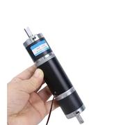 Motor reductor de CC engranajes planetarios doble eje 200 kg.cm, 12 V/24 V, 36-36ZY, micromotor baja velocidad y alto par(6mm and 2 bracket,24V 11RPM)