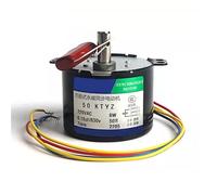 Motor reductor de velocidad 6W 50KTYZ AC 220V motores controlables inversión positiva y negativa 1 Uds(220V 60rpm)