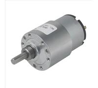Motor Reductor, Motorreductor eléctrico de alto par JGB37-520 CC 6 V/12 V/24 V con caja metálica, 7/12/22/35/45/66/107/200/320/600/960 RPM(7,12V)