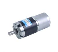 Motor Reductor, Motorreductor planetario de CC 36 mm, 12 V, 24, diámetro del eje 6 mm/8, 36GP-3530, velocidad ajustable, en sentido horario/antihorario(Single motor,23RPM,24V Shaft H-Type)