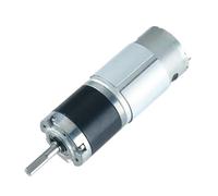 Motor reductor planetario 36GA-555 DC, miniatura, baja velocidad, ajustable, 12V, 24V, Motor de imán permanente, eje de salida central, 1 Uds.(24V,42 RPM)
