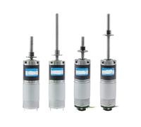 Motor reductor planetario de CC de alto par, 12 V, 24 V, 100 kg/cm, con codificador y tornillo roscado M8 de 100 mm.(12V 160 rpm)