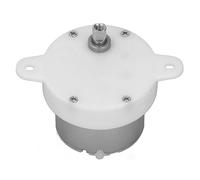 Motor reductora de desaceleración DC 10 rpm Torsión Alta Velocidad Rotaria Forma del cilindro con engranaje de silencio terminal para pequeños soportes y juguetes Robots y juguetes (DC12V)