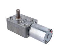 Motor reversible de engranaje helicoidal de alto par DC 12V 10RPM con reductor de metal para proyecto de bricolaje