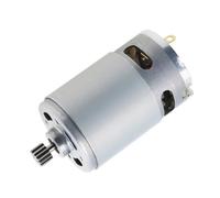 Motor RS550 DC 12V 16,8 V 21V 25V 9/11/12/14 dientes Motor eléctrico caja de engranajes alta for taladro eléctrico/sierra(9 Teeth 12V 19500)
