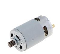 Motor RS550 DC 8,2mm/9,5mm 14 dientes engranaje Micro Motor 550 21V 14 dientes motores de sierra eléctrica de litio for minisierra sierra recíproca(8.2mm 29800RPM)
