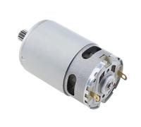Motor RS550 DC, 8,2mm, engranaje de 14 dientes, 10,8-25V, 25000RPM, micromotor de sierra eléctrica for sierra manual recargable/herramienta de taladro de Motor eléctrico