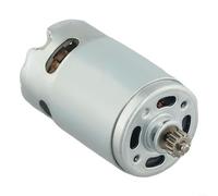 Motor RS550 de 13 dientes de 10,8 V compatible con Bosch GSR10.8-2-LI Taladro inalámbrico Pieza de repuesto para taladro inalámbrico engranaje de metal plateado OD 9.5mm Repuestos de herramientas