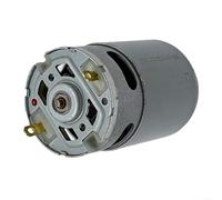 Motor RS550 de 14,4 V para sierra de mano, accionamiento de 10 dientes, carcasa de metal, compacto, 75 x 37,5 mm, plata, hojas de sierra de 4-8 pulgadas