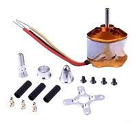 Motor sin escobillas A2212 para aviones RC, 1000 KV/1400 KV/2200 KV, peso ligero 48 g, alta eficiencia > 75%, compatible con multicópteros y modelos de superficies (1000 KV)