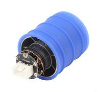 Motor sin escobillas Dc12v 90000u/min o Dc24v 110000u/min para secador de pelo Turbo Fan con carcasa de aluminio y bobina de cobre azul plateado (24V120000RPM)