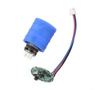 Motor sin escobillas de 12 V CC, soplador turbo de alta velocidad de 130000 RPM con bobina de cobre puro y carcasa de aleación de zinc, para sopladores de mano y ventiladores industriales (12 V 9 W +