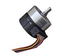 Motor sin escobillas de 12 V con codificadores, robot de textura metálica pequeña para sistemas de posicionamiento precisos, placa de conductor integrada