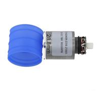 Motor sin escobillas de alto rendimiento de 12 voltios CC 110000 rpm unidad de ventilador turbo con rodamientos de bolas importados para secador de pelo, secador de manos, plateado (12 V 9 W)