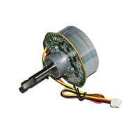 Motor sin escobillas de Rotor Externo de 24V Y 40W Regulación de Velocidad de Señal CLK Conversión de Frecuencia del Ventilador de CC Motor de Rodamiento de Bolas Doble NMB