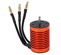 Motor sin escobillas F540 4370KV rotación Interna Impermeable 4 Polos 12 Ranuras sin Sensor para Coche RC sin escobillas 1/10