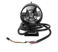 Motor sin escobillas KYO 12ET para propulsor submarino, 11 kg, 4 cuchillas, aleación de aluminio, controlador integrado, hélice de submarino 12-25,2 V para ROV (CCW)