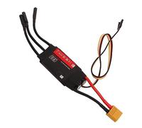 Motor sin Escobillas RC 60A ESC, Procesador de 32 bits, Respuesta Rápida, Control Separado y Placa de Alimentación para Dron de ala Fija RC