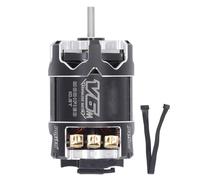 Motor sin escobillas RC potente torque 540 v6m Motor sin escobillas negras y plateadas para un automóvil RC 1/10 RC (10,5 T)