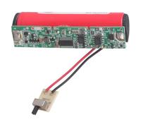 Motor sin escobillas y placa base de batería de 3300 mAh para recortadora de pelo 870, placa de circuito de repuesto de bajo ruido, placa de control de motor sin escobillas para cortadoras