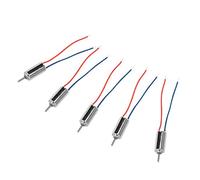 Motor sin núcleo, 5pcs DC 4.5V 0.12A 0.12W 32250RPM Micro motor sin núcleo 4mmx8mm para modelo de juguete, modelo de avión, juguetes electrónicos