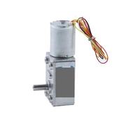 Motor síncrono 12V 24V DC Motor sin escobillas de engranaje helicoidal Velocidad ajustable Can CW CCW Autobloqueo JGY-2430 Motor eléctrico de alto par(12v Only Motor,150RPM)