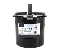 Motor síncrono 300KG 70KTYZ 40W AC 110V/220V de imán permanente CW/CCW baja velocidad(15rpm 220V)
