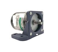 Motor síncrono 68KTYZ 28W 220V Motor de CA Motor eléctrico síncrono de imán permanente reversible de baja velocidad Motor de reducción de engranajes Agregar soporte(10rpm Motor bracket)