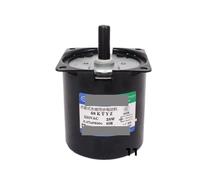 Motor síncrono de alto par 220.5 lbs 28 W AC 110 V 220 V Motor síncrono de imán permanente 68 KTYZ Eje excéntrico 0.315 in CW/CCW Motor de velocidad con engranaje de metal(60rpm 110v)