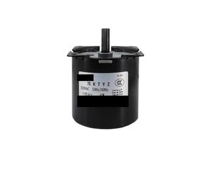 Motor síncrono de alto par 330.7 lbs 40 W AC 220 V Motor síncrono de imán permanente 220 V 70 KTYZ CW/CCW Motor de velocidad lenta con engranaje metálico de 2,5 a 110 RPM(80rpm)