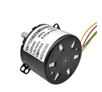 Motor síncrono de imán permanente de 50KTYZ CA 110 V/120 V/127 V, motores reductores de velocidad de 6 W, controlables positivos y negativos(110VAC-60rpm)