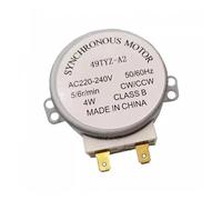 Motor Síncrono De Mesa Giratoria For Horno Microondas 4W49TYZ-A2, Disco De Vidrio, Motor De Bandeja De Eje D, 220-240 V, 4 W