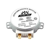Motor síncrono de microondas, TYJ50-8A7 Motor síncrono de placa giratoria para horno de microondas Mini motor eléctrico