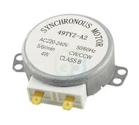 Motor síncrono for plato giratorio de microondas, 220-240 V, 4 W, 50 Hz, CW/CCW, for soplador de aire, TYJ50-8A7, 49TYZ-A2(5 or 6rpm)