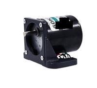 Motor síncrono Motor+soporte 60KTYZ Eje excéntrico Motor síncrono de CA de imán permanente 220V 14W 2.5rpm-80rpm Motor CW CCW(220V 50rpm)