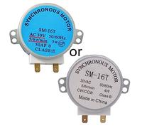 Motor síncrono original para horno microondas con terminales de 2 pines para motor síncrono de microondas