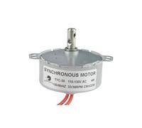 Motor síncrono permanente pequeño TYC50, CA 110 V, 1 RPM-36 RPM, motorreductor eléctrico de 15 RPM for motor de ventilador, cocina de inducción y chimenea.(30-36rpm CW CCW)