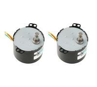 Motor Síncrono Síncrono del Motor de Baja Velocidad del Motor de CA de 2 Piezas, AC220V 5 RPM Motor Síncrono Miniatura de Baja Velocidad CW/CCW para Válvulas de Instrumentos