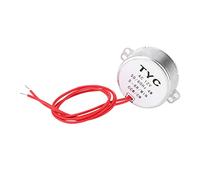 Motor síncrono TYC30 AC 12V 4W 5 6RPM carcasa reversible de aleación de aluminio de bajo ruido para proyectos escolares modelo hechos a mano
