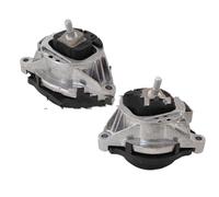 Motor Soporte de fijación de Amortiguador Para X3 F25 X4 F26 20dX N47N 22116850481 22116850482 22316850468 Kit montaje Motor soporte transmisión Motor Soporte de motor rodamiento(2PCS)