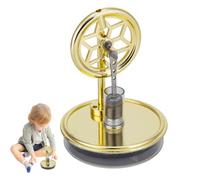 Motor Stirling de baja temperatura, modelo de máquina de vapor, motor Stirling, calor manual, motor de esterlina, para niños, colección artesanal, decoración de escritorio para adultos