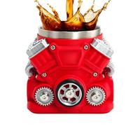Motor Temático | Taza Retro Impresa 3D Con Tema Motor,Taza De Bebida De Diseño Mecánico - Para Amante Del Automóvil Hombres Adultos Regalo Para Bebidas Calientes Y Frías Oficina Casa