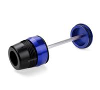 Motor Topes Anticaida Para BMW R1300GS Para ADVENTURE ADV 2024 2025 Deslizadores Horquilla Rueda Delantera Trasera Motocicleta Protector Deslizante Contra Choques(Rear Wheel-Blue)